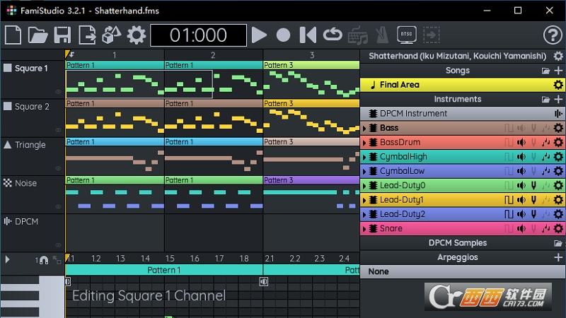 FamiStudio,音乐编辑,8位.