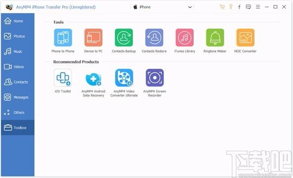 AnyMP4 iPhone Transfer Pro下载,iphone数据传输软件