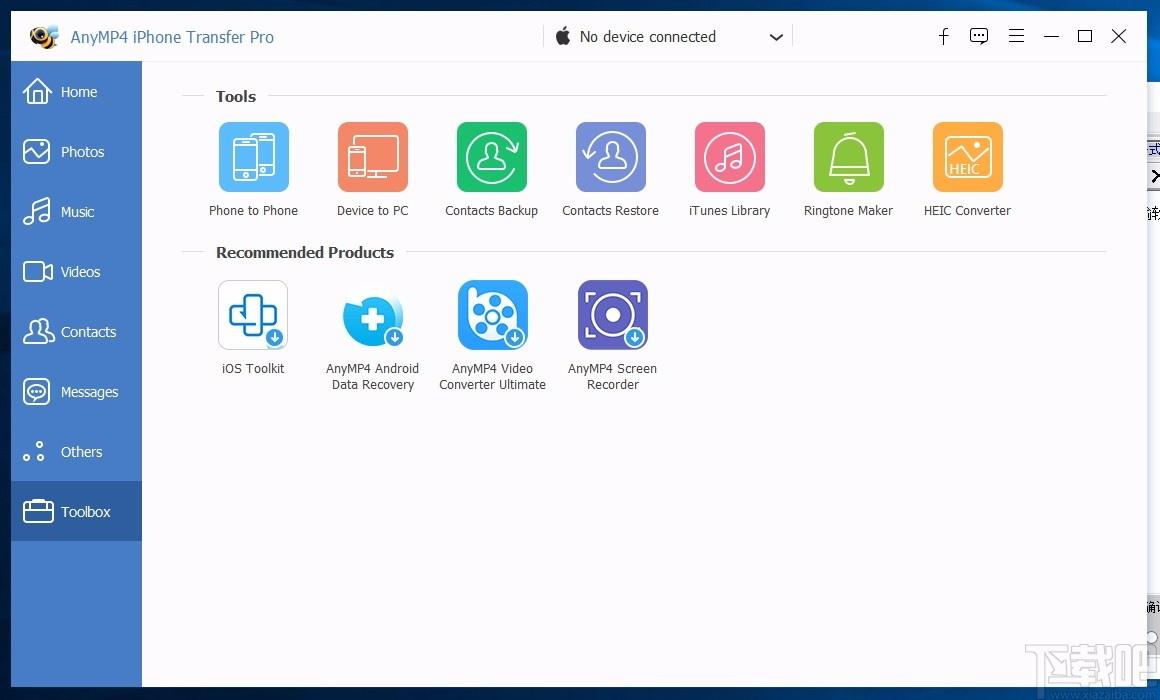 AnyMP4 iPhone Transfer Pro下载,iphone数据传输软件