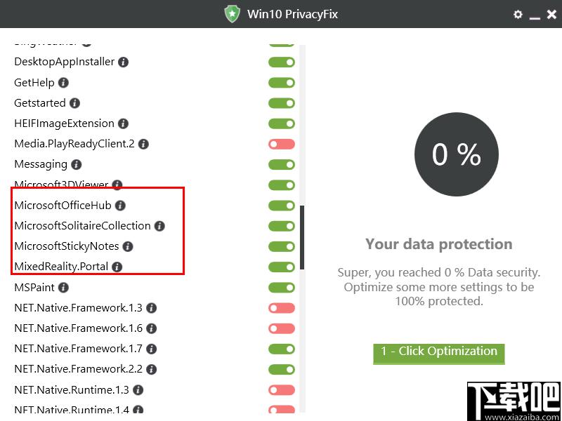 Win10 PrivacyFix下载,系统管理,系统优化